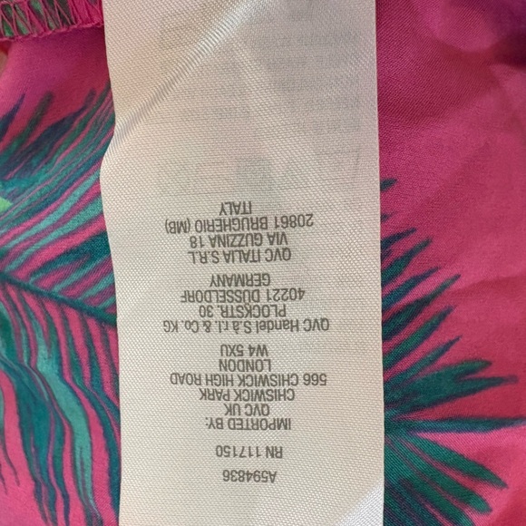 Swimsuit 2 pc, size 22W by Kim Gravel swimsuits. NWT pink floral - Picture 9 of 14